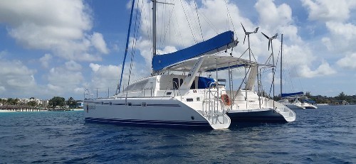 Used Sail Catamaran for Sale 1999 Leopard 45 Boat Highlights